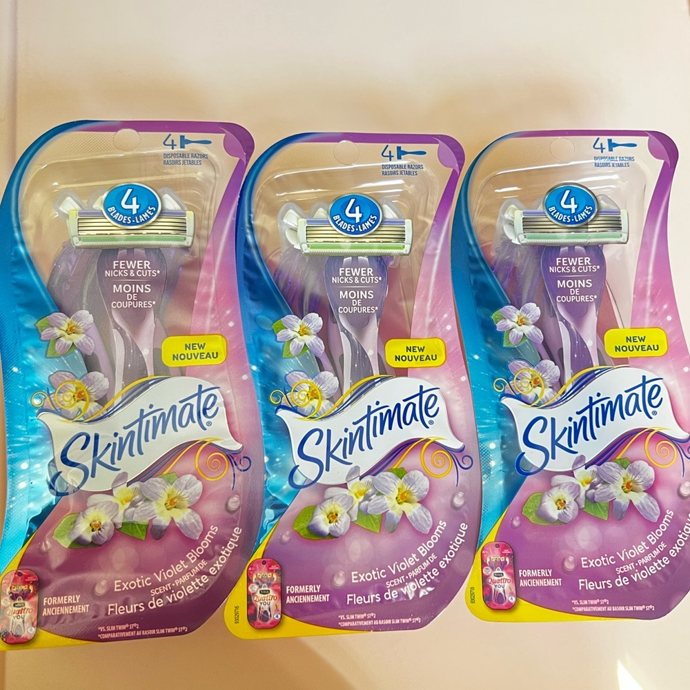 (3) Skintimate - Disposable Razors